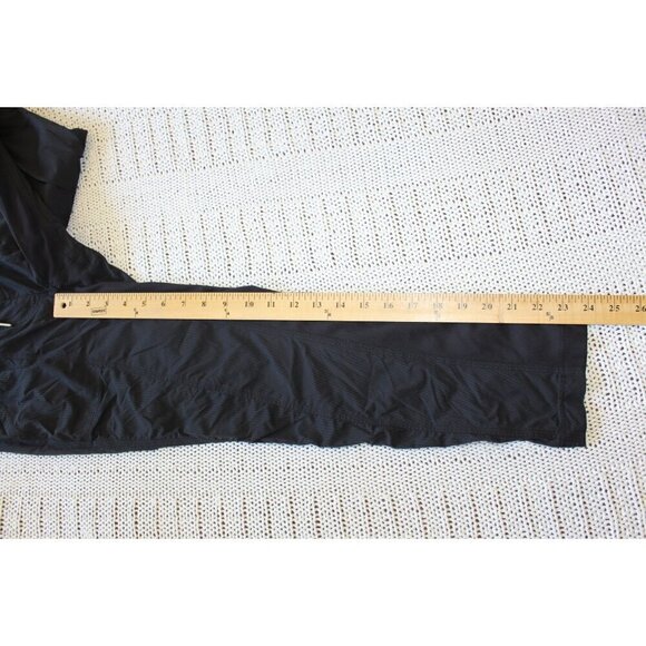 Lululemon Street to Studio Women's Crop pants Black Size 4 Yoga Gym Dance - Picture 3 of 8